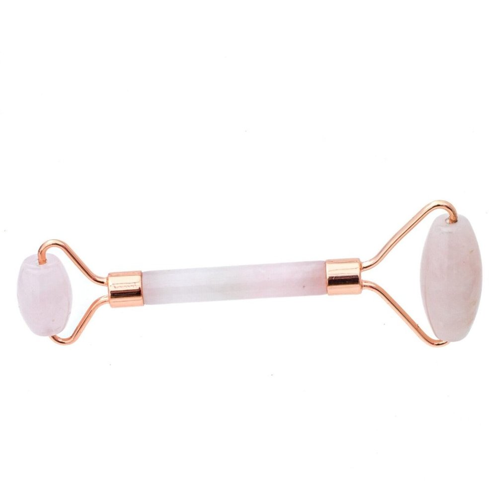 Natural Stone Face & Neck Roller Massager Choose Your Gemstone Healing Crystals